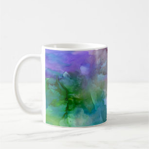 Coffee or Tea Mug abstract Colour Wheel design
