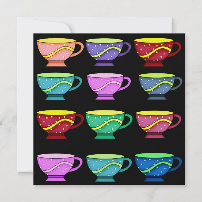 Coffee or Tea ? - SRF Invitation (Front)