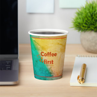 Coffee paper cup