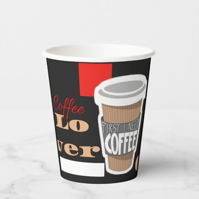 coffee paper cups (Front)