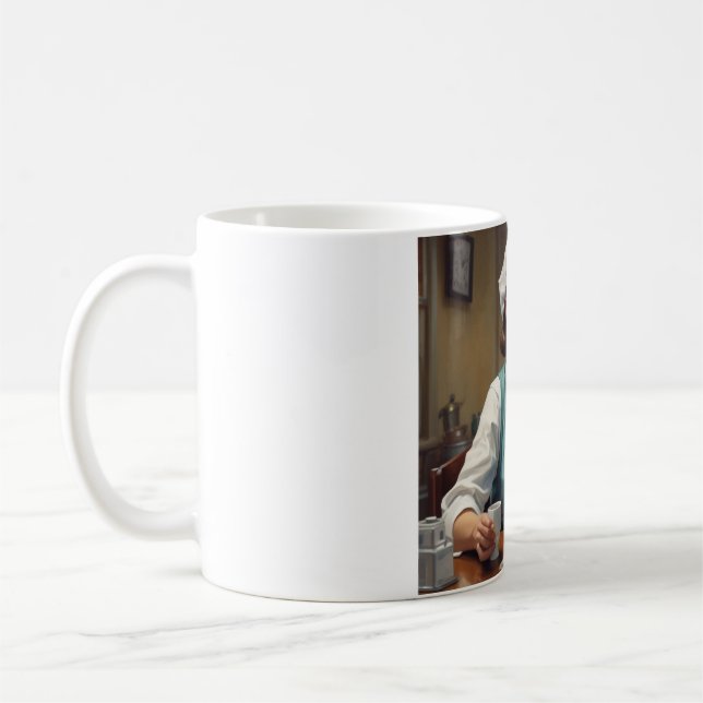 Coffee, Patients, and Sarcasm: Sip with a Smile Coffee Mug (Left)