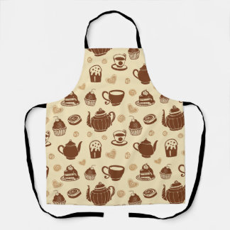 Coffee pattern Apron
