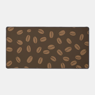 Coffee pattern desk mat
