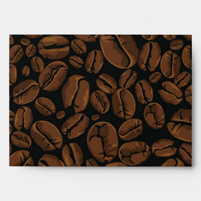 Coffee pattern envelope (Front)