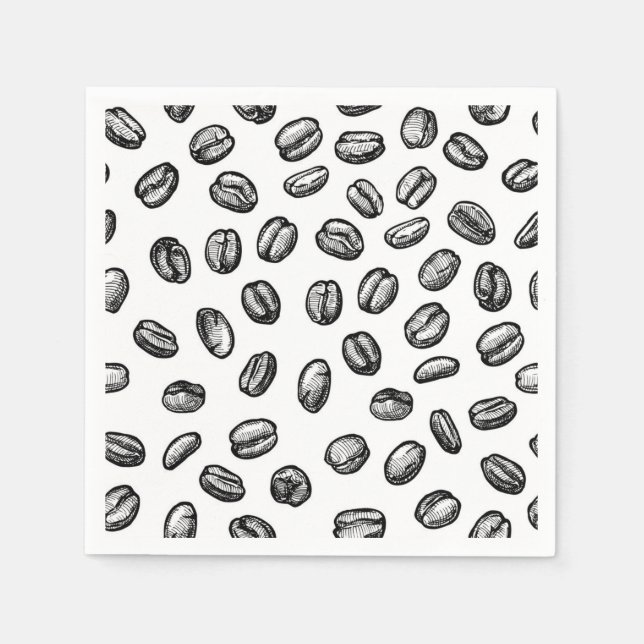 Coffee pattern napkin (Front)