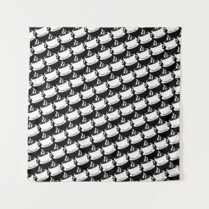 Coffee Pattern Tapestry