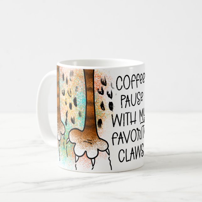 coffee pause with my favourite claws mug (Front Left)
