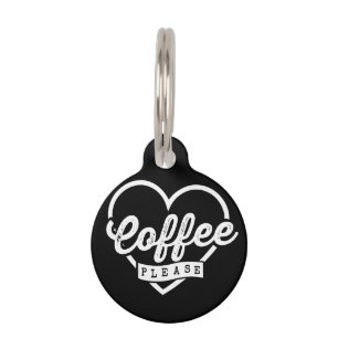 COFFEE PET TAG
