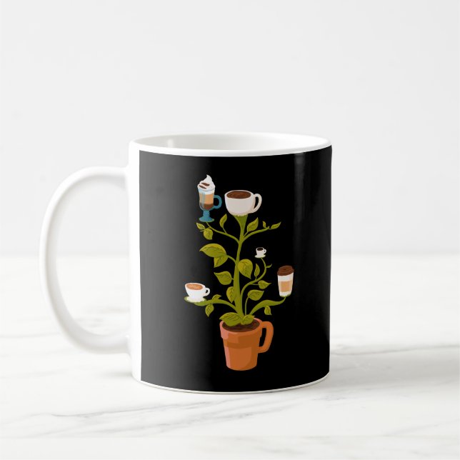 Coffee Plant Coffee Mug (Left)