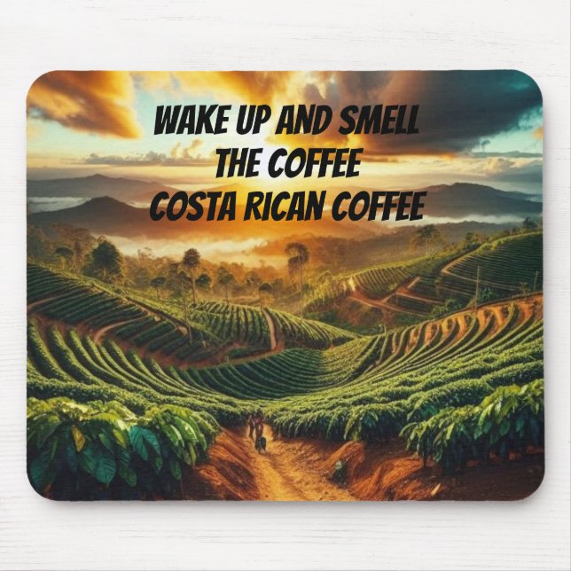 Coffee Plantation Mouse Pad (Front)