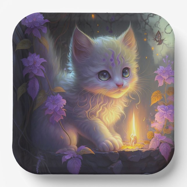 Coffee Plates Flower (Front)