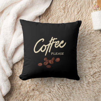 Coffee Please Coffee Lover Cushion