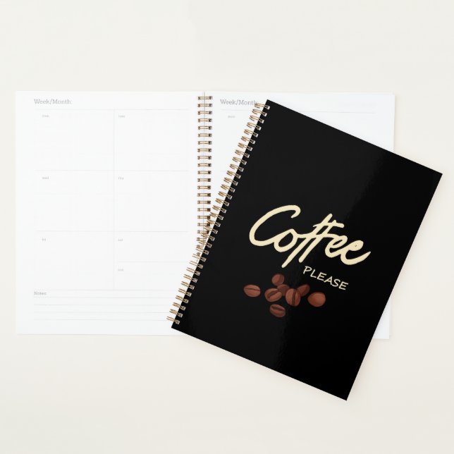 Coffee Please Coffee Lover Planner (Display)