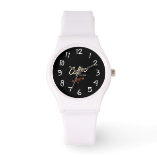 Coffee Please Coffee Lover Watch