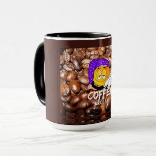 "Coffee Please!" Funny Emoji Mug