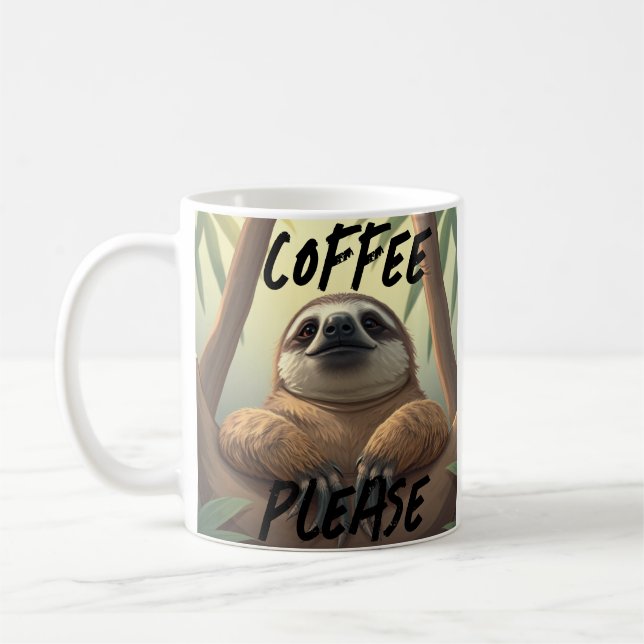 Coffee Please Mug (Left)