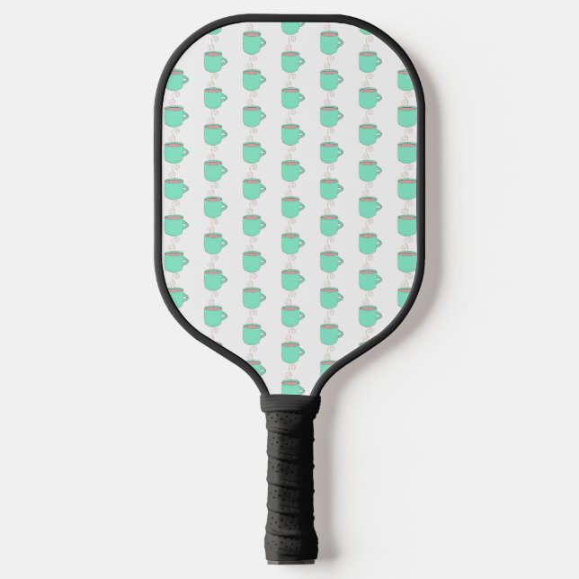 Coffee Please Pickleball Paddle (Front)