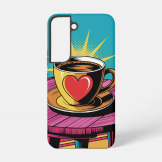 Coffee Pop art Samsung Galaxy Case
