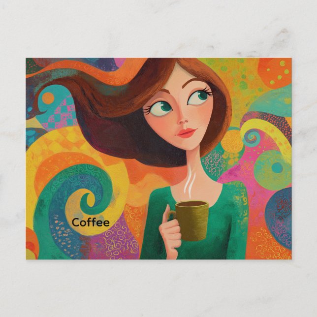 Coffee Postcard  (Front)