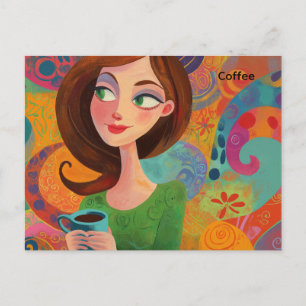 Coffee Postcard 