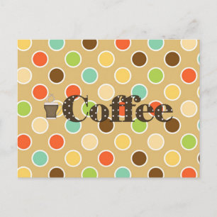 coffee postcard