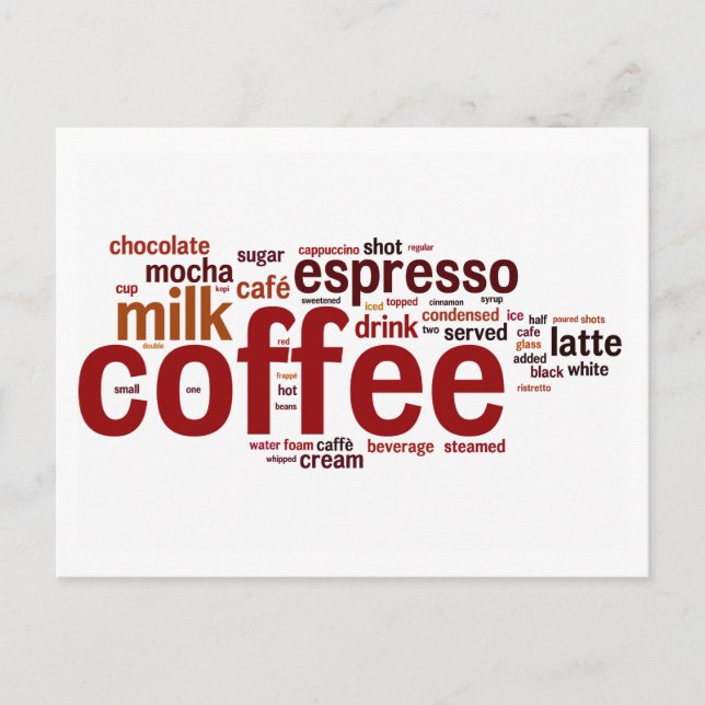 Coffee Postcard (Front)