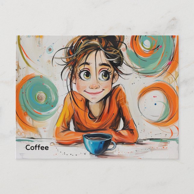 Coffee Postcard (Front)