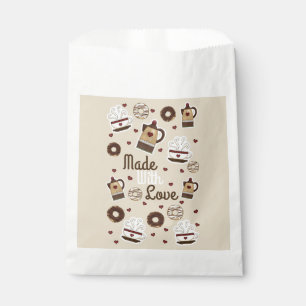 Coffee Pot and Cup Favour Bag