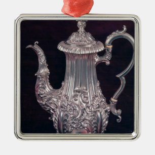Coffee-pot by John Watson, Sheffield, 1818 Metal Tree Decoration