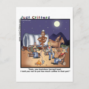 Coffee Pot Genie Postcard