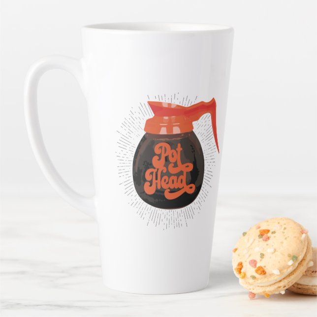 (Coffee) Pot Head Latte Mug (In Situ)