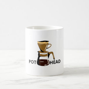 Coffee Pot Head Mug