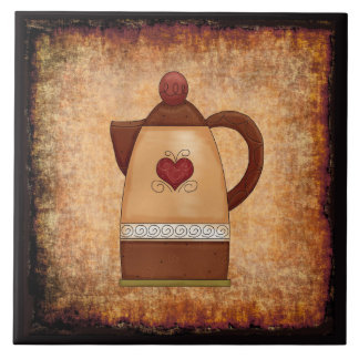 Coffee Pot Kitchen Ceramic Tile