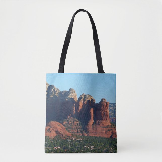 Coffee Pot Rock I in Sedona Arizona Tote Bag (Front)