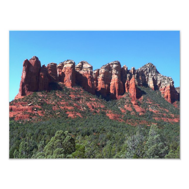 Coffee Pot Rock II in Sedona Arizona Photo Print (Front)