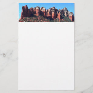 Coffee Pot Rock II in Sedona Arizona Stationery