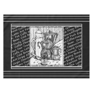 Coffee Pot Table Cloth