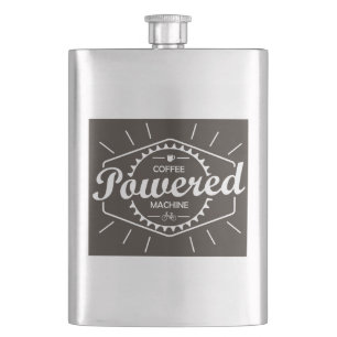 Coffee Powered Bicycle Hip Flask
