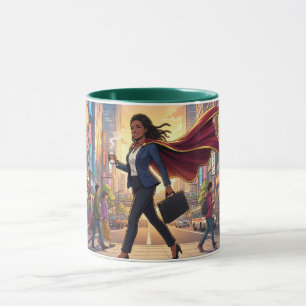 Coffee Pretty Super Woman Coffee Mug