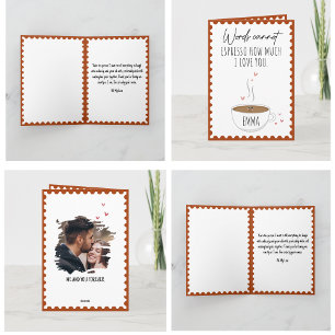 Coffee Pun Say I Love You Funny Valentines Day  Card