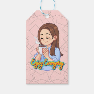 coffee quote gift tags
