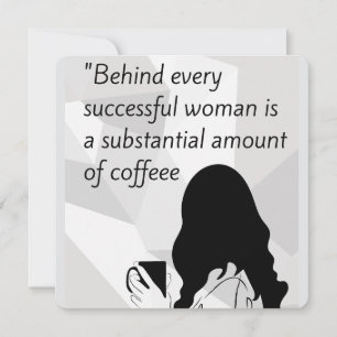 coffee quote invitation