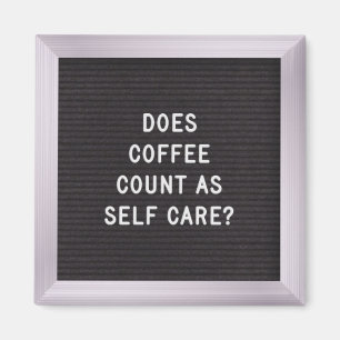 Coffee Quote - Letter board magnet 3.2