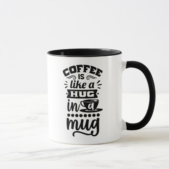 Coffee quote mug (Right)