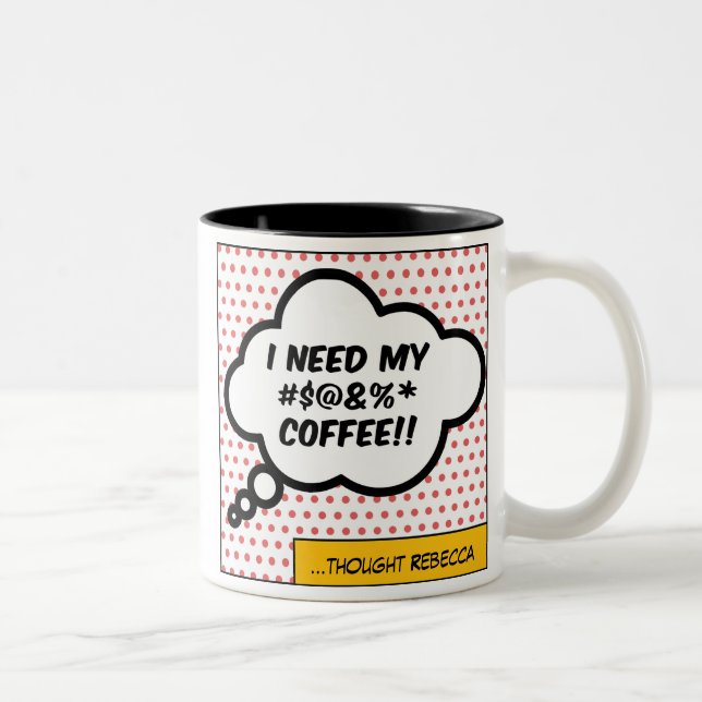 Coffee Quote Mug (Right)