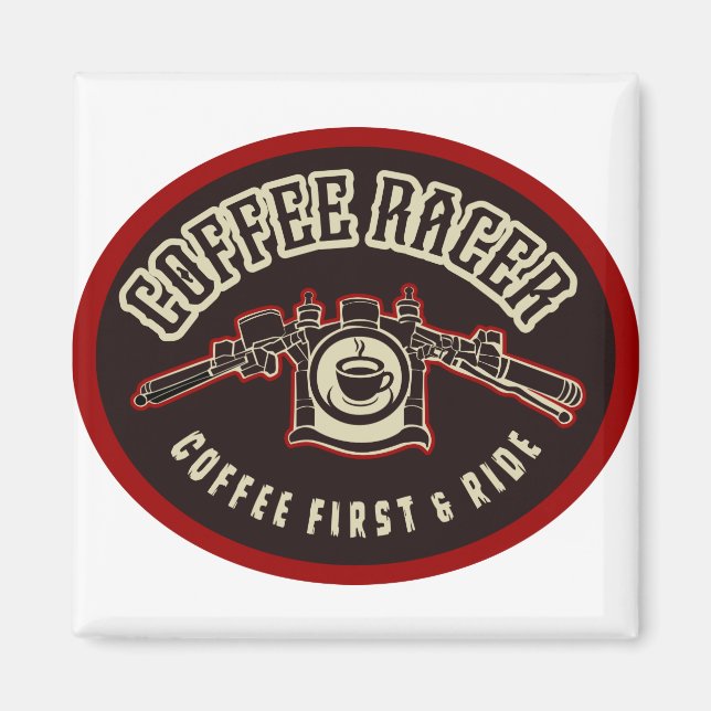 COFFEE RACER 2 MAGNET (Front)
