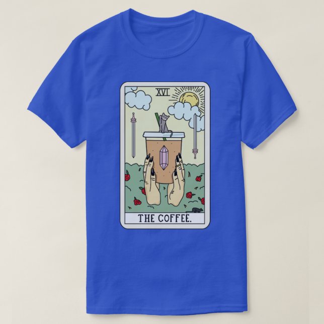 COFFEE READING T-Shirt (Design Front)