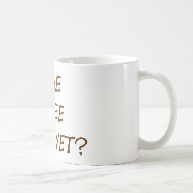 coffee ready brown mug (Right)