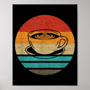 Coffee Retro Style Vintage Poster