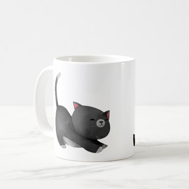 Coffee Right Meow Coffee Mug (Front Left)
